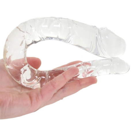 Фаллос Double Trouble King Cock Clear