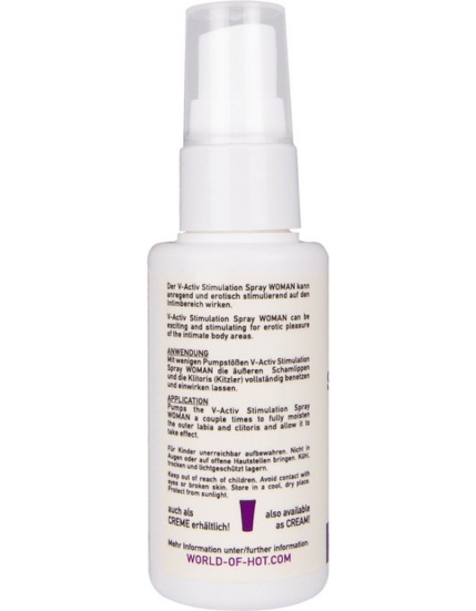 Стимулирующий спрей HOT V-activ Women