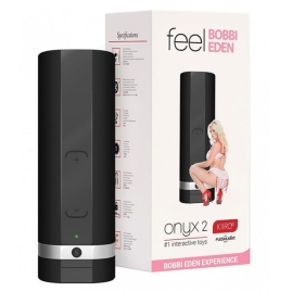 Авто-мастурбатор Kiiroo Onyx 2 Bobbi Eden