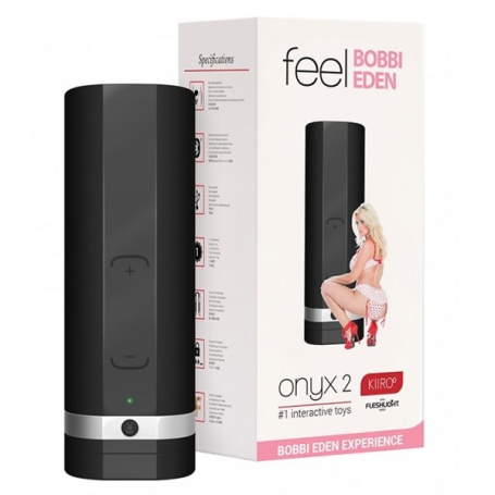 Авто-мастурбатор Kiiroo Onyx 2 Bobbi Eden