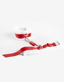 Меховые наручники БДСМ Арсенал