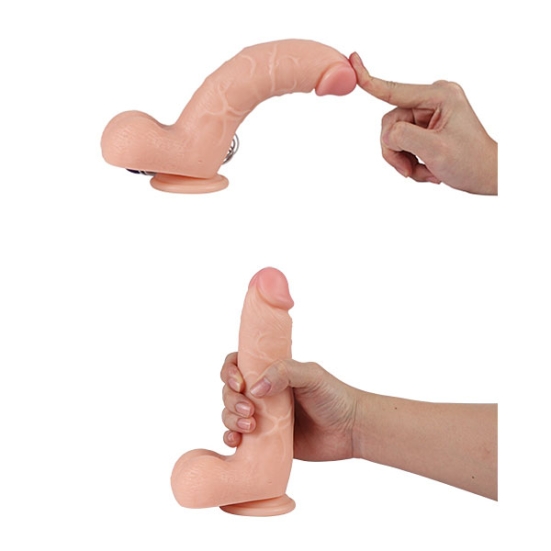 Фаллос-вибратор REAL RV10012