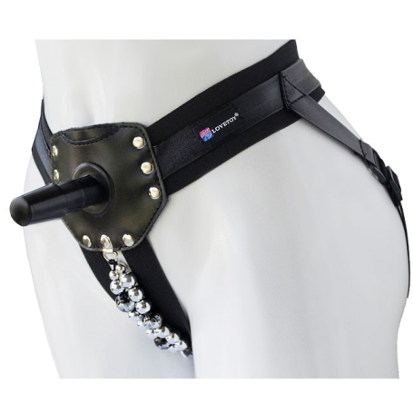 Страпон Lovetoy Glamour Black